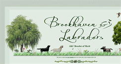 Desktop Screenshot of brookhavenlabradors.com